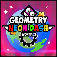 Geometry Neon Dash World 2 go ascend